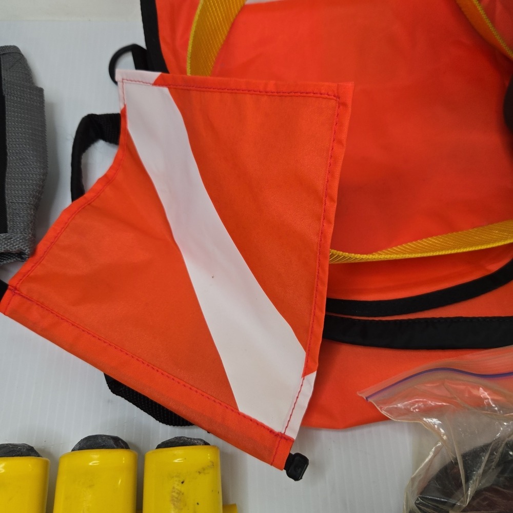 Scuba Lead Weights, Accessories, And Bag - Picture 5 of 9